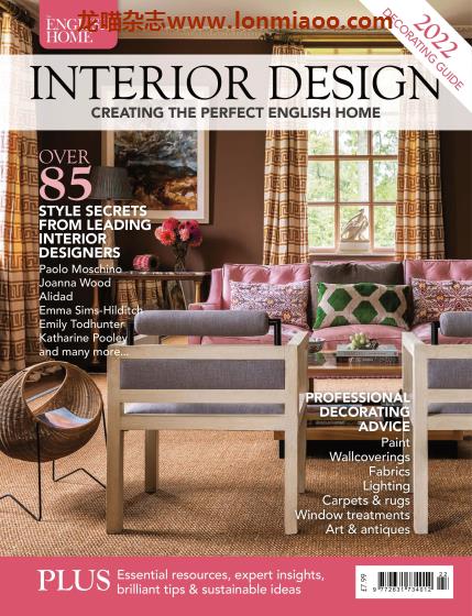 [英国版]The English Home 特刊 Interior Design 家居室内设计杂志